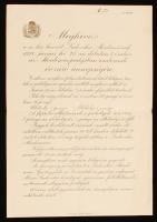 1928 Meghívó a Ludovika Akadémia évzáró ünnepségére.