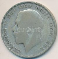 Nagy-Britannia 1924. 1/2C Ag "V. György" T:3 
Great Britain 1924. 1/2 Crown Ag "Georg...