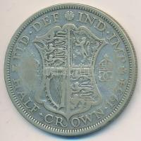 Nagy-Britannia 1934. 1/2C Ag "V. György" T:3  Great Britain 1934. 1/2 Crown Ag "George V" C:F