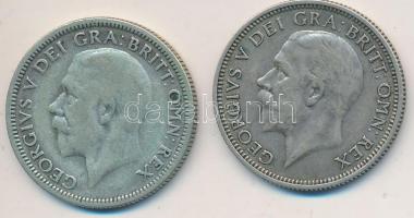 Nagy-Britannia 1928-1931. 1Sh Ag "V. György" (2x) T:2-,3
Great Britain 1928-1931. 1 Shilli...