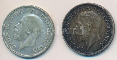 Nagy-Britannia 1933-1935. 1Sh Ag "V. György" (2x) T:2,3
Great Britain 1933-1935. 1 Shillin...