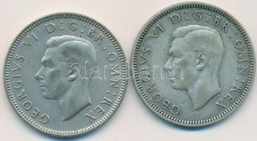 Nagy-Britannia 1941-1946. 1Sh Ag "VI. György" (2x) T:2,2-
Great Britain 1941-1946. 1 Shill...