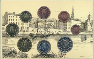 Írország 2004. 1c-2€ (8xklf) forgalmi sor dísztokban T:1
Ireland 2004. 1 Cent - 2 Euro (8x...