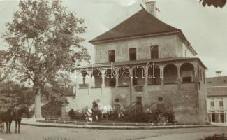 1907 Besztercebánya, Régi városháza, fiúiskola / old town hall, boy school, photo