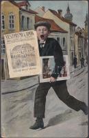 Veszprém, Veszprémi Lapok leporellocard, kiadja Pósa Endre (EB)