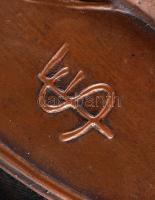 Stringovits Istvánné / Czipek Ferry (1882-1956) DN "Szűz Mária fejkendős mellképe" Cu galv...