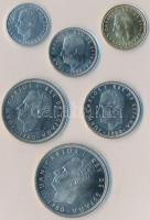 Spanyolország 1982. "Labdarugó VB" szett 6 klf db 50c-100P T:1 eredeti dísztokban és tanús...