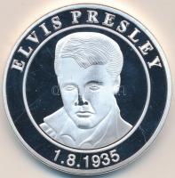 Amerikai Egyesült Államok DN "Elvis Presley" ezüstözött emlékérem (40mm) T:PP
USA ND &quot...