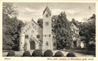 Doboz, Római katolikus templom, Wenckheim grófi sírbolt (EK)