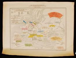 1839 3 db térkép Julius Loewenberg (1800-1893) geográfus Historisch-geographisches Atlas c. munkájáb...