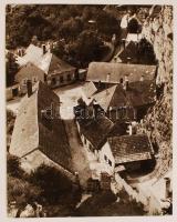 Tamásy Gábor: Háztetők, hátoldalon feliratozva, 24x30 cm