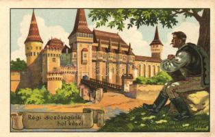 Vajdahunyad, vár / castle, folklore, irredenta s: Gebhardt (EK)