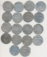 Vegyes: 24db-ból álló vegyes magyar, lengyel kora újkori ezüstpénz tétel, közte Erdély 1621KB Denár ...
