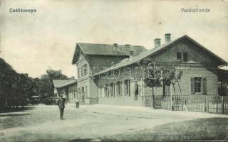 Csáktornya, Vasútállomás / railway station (EK)