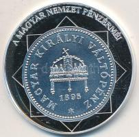 DN "A magyar nemzet pénzérméi - A legkisebb névértékű érme 1848-1916." Ag emlékérem (10,37...