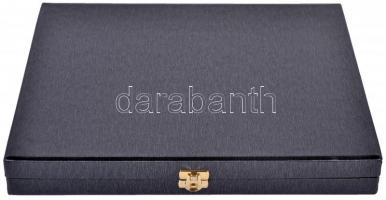 DN "A szabadságharc képes krónikája" 12xklf db-ból álló festett, ezüstözött CuZn emlékérem...