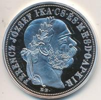 DN "Királyi koronák / 1909 5K - I. Károly (Róbert)" Ag emlékérem (20g/0.999/38,61mm) T:PP