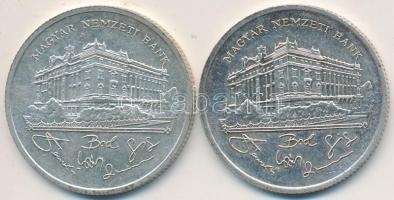 1992. 200Ft Ag "MNB" (2x) T:2,2-
Adamo 13