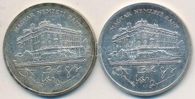 1992. 200Ft Ag "MNB" (2x) T:2
Adamo 13