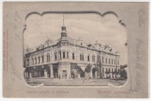 Losonc, Takarék és Hitelbank, kiadja Renlinger Ignác / bank, Art Nouveau (EK)