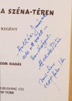Halász Péter: Tatárok a Széna téren. New York, [cca 1970], Pilvax. A szerző által dedikálva. Vászonk...