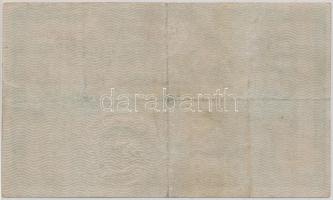 1918. 25K "3004" 3mm, vízszintesen hullámos hátlappal, "Magyar Állampénztár Debrecen&...