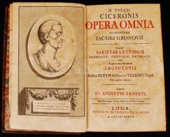 M. Tulli Ciceronis Opera omnia ex recensione Iacobi Gronovii. Accedit Varietas Lectionis Pearcianae,...