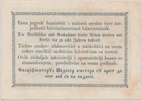 1849. 30Kr "Kossuth bankó" T:II (hajtatlan,kis folt)
Adamo G103