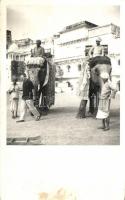 Indian folklore, elephants, photo, (non pc) (fl)