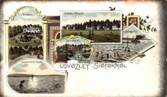 Siófok, litho