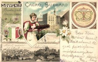 189? Neuchatel; Suchard advertisement litho