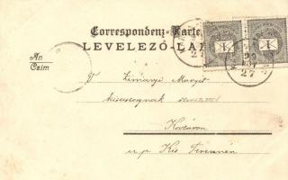 1899 Fribourg; Suchard advertisement litho