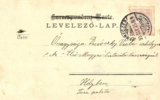 1899 Frauenfeld, Thurgovie; Suchard advertisement litho