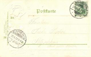 Wolkenstein, Wappen / coat of arms Emb. litho