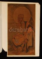 An Arhat, színes japán ofszet grafika, 35x22 cm