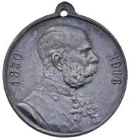 Ausztria 1916. "Ferenc József 1830-1916 / 1916. november 21." fém emlékérem (33mm) T:2- Austria 1916. "Franz Joseph 1830-1916 / 21st ovember 1916" metal commemorative medallion (33mm) C:VF