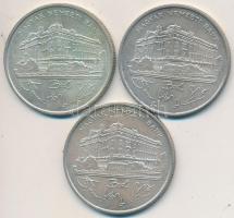 1993. 200Ft Ag "MNB" (3x) T:2-
Adamo F13