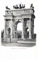 Milano, Milan; Arco della Pace / Arch of Peace