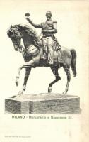 Milano, Milan; monumento a Napoleon III. / monument