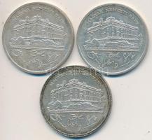 1992. 200Ft Ag "MNB" (3x) T:2,2-
Adamo F13