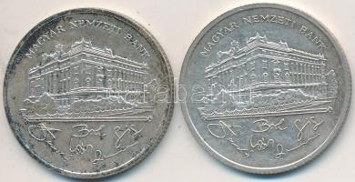 1992. 200Ft Ag "MNB" (2x) T:2- (patinás)
Adamo F13