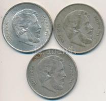 1947. 5Ft Ag "Kossuth" (3x) T:2,2-,3
Adamo F8.1