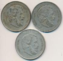 1947. 5Ft Ag "Kossuth" (3x) T:2-,3
Adamo F8.1