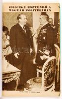 1936 Egy esztendő a magyar politikában, képes összeállítás fénymásolt pótlásokkal