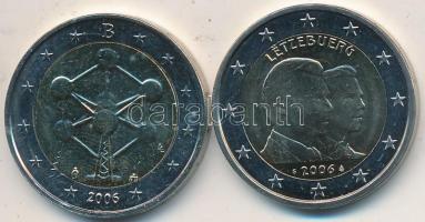 Belgium 2006. 2E "Atomium" + Luxemburg 2006. 2E "Lëtzebuerg"  T:2
Belgium 2006. ...