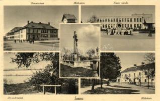 Szenc, Gimnázium, plébánia / grammar school, parish (EB)