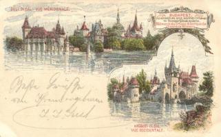 1897 Budapest Ezredéves Országos Kiállítás, Városliget, 2kr Ga. s: Morelli, Dörre T.