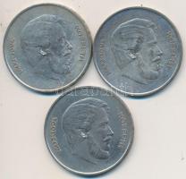 1947. 5Ft Ag "Kossuth" (3x) T:2-
Adamo F8.1