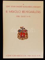 1938 A Szent István emlékév alkalmából rendezett III. Miskolci Bélyegkiállítás (júl. 3-10.) emléklapja.