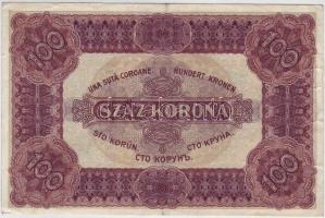 1920. 100K előoldalon alsó szél fölött középen "A" betű nyomva! RRR!!! T:II